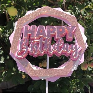 3D Cake Topper ✨